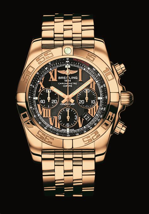 breitling rose gold|breitling chronomat 42 rose gold.